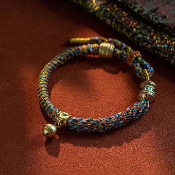 Tibetan Om mani padme hum Handmade Bracelet