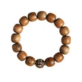 Kalimantan Agarwood & Agate Mala Bracelet