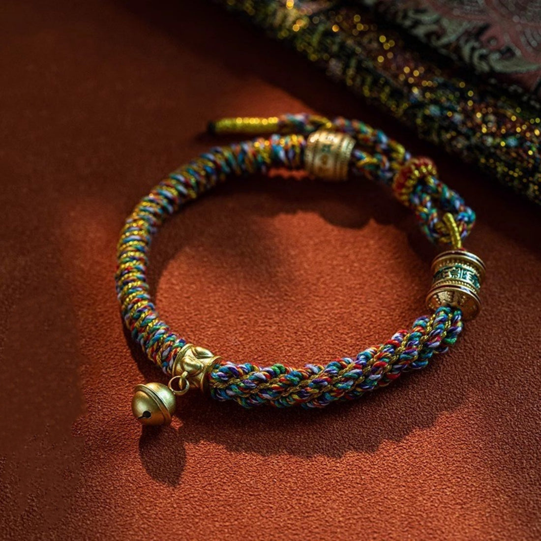 Tibetan Om mani padme hum Handmade Bracelet