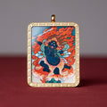 Tibetan Thangka Buddha Pendant Necklace Amitabha Buddha