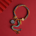 Tibetan Handwoven Thangka Protector Buddha Cotton Bracelet