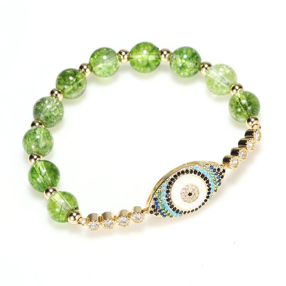 Natural Peridot Abundance Bracelet - Buddha Power Store