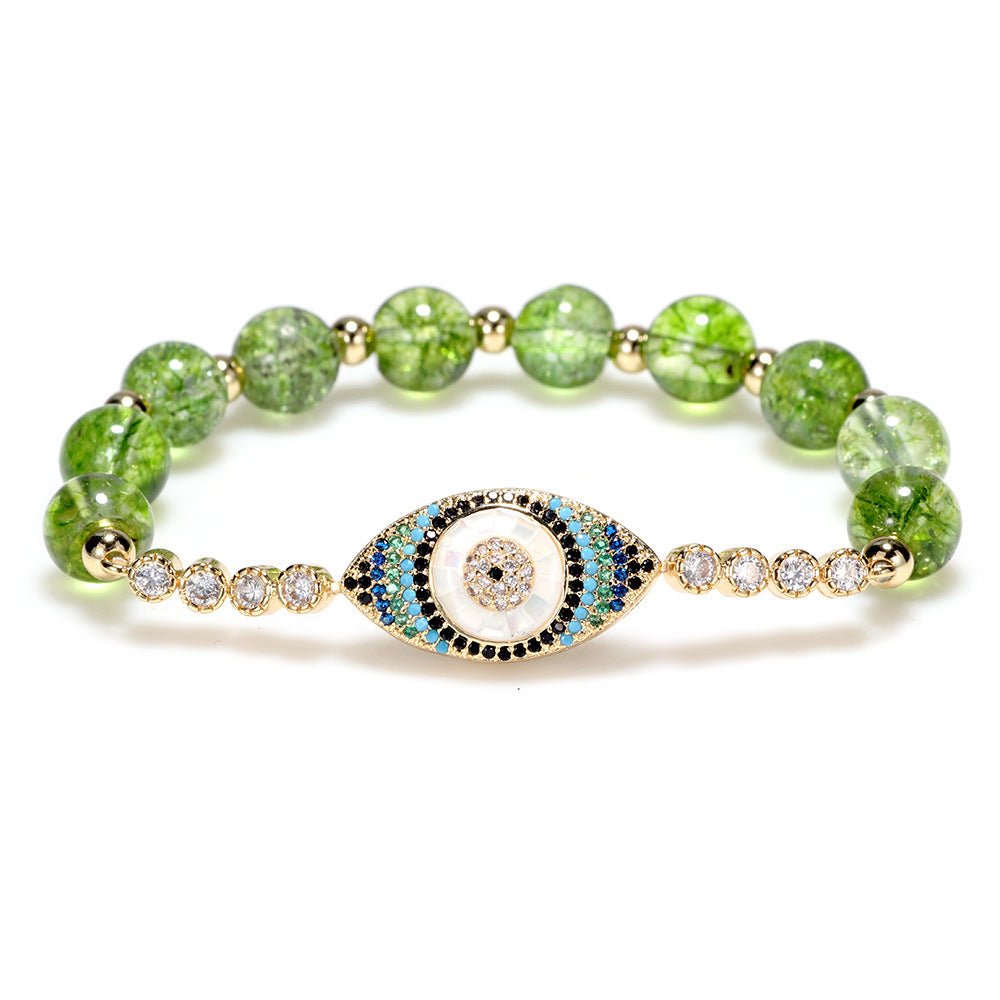 Natural Peridot Abundance Bracelet - Buddha Power Store